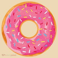 Delicious Donut Costume Drawstring Bag