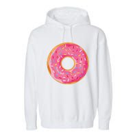 Delicious Donut Costume Garment-Dyed Fleece Hoodie