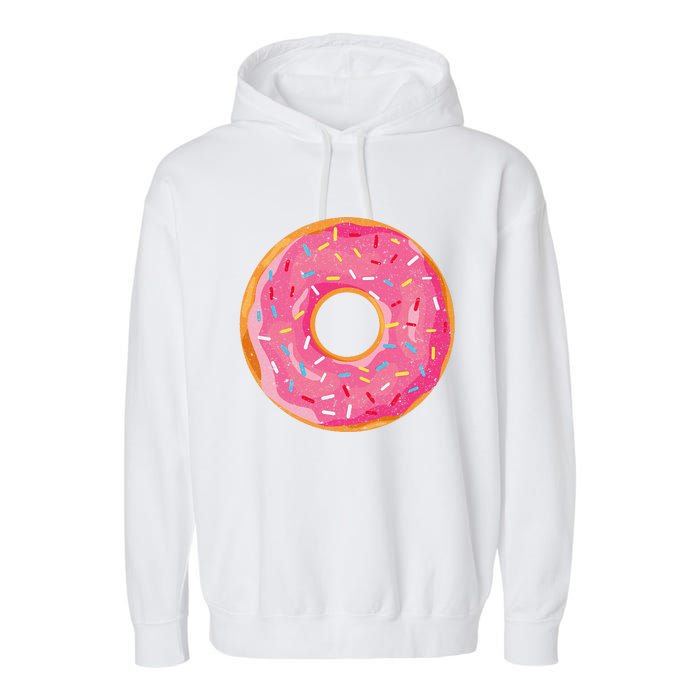 Delicious Donut Costume Garment-Dyed Fleece Hoodie