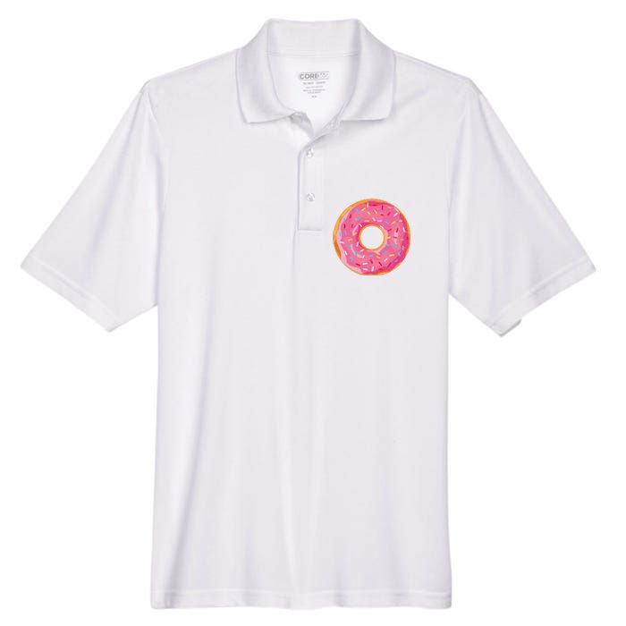 Delicious Donut Costume Men's Origin Performance Pique Polo