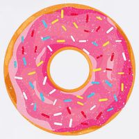 Delicious Donut Costume Adult Drive Performance Visor