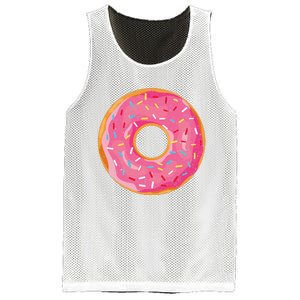 Delicious Donut Costume Mesh Reversible Basketball Jersey Tank