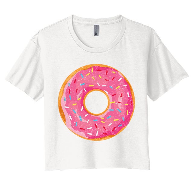 Delicious Donut Costume Crop Top