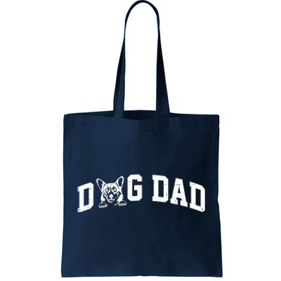 Dog Dad Corgi Lover Tote Bag