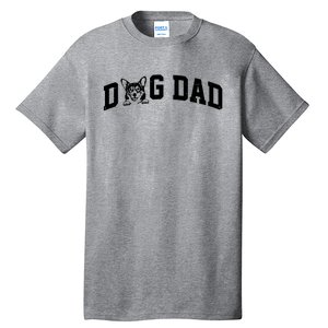 Dog Dad Corgi Lover Tall T-Shirt