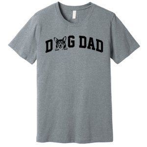 Dog Dad Corgi Lover Premium T-Shirt