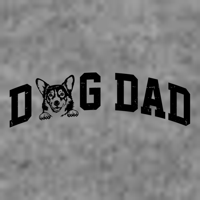 Dog Dad Corgi Lover Short Acrylic Beanie