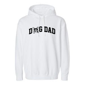 Dog Dad Corgi Lover Garment-Dyed Fleece Hoodie