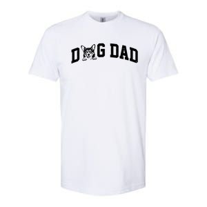 Dog Dad Corgi Lover Softstyle CVC T-Shirt