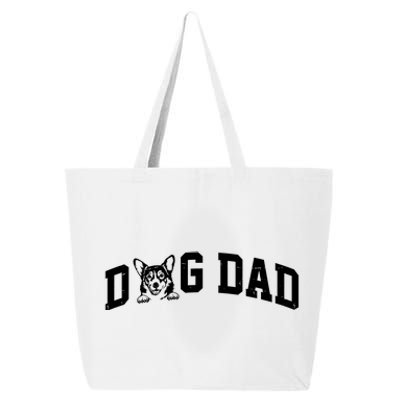 Dog Dad Corgi Lover 25L Jumbo Tote