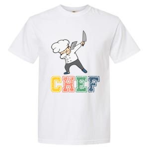 Dab Dabbing Chef Cooking Guru Funny Cook Retro Culinary Gift Garment-Dyed Heavyweight T-Shirt