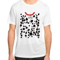 Dog Dalmatian Costume Dalmations Spots Puppy Print Halloween Adult ChromaSoft Performance T-Shirt