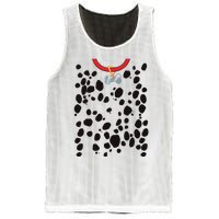 Dog Dalmatian Costume Dalmations Spots Puppy Print Halloween Mesh Reversible Basketball Jersey Tank