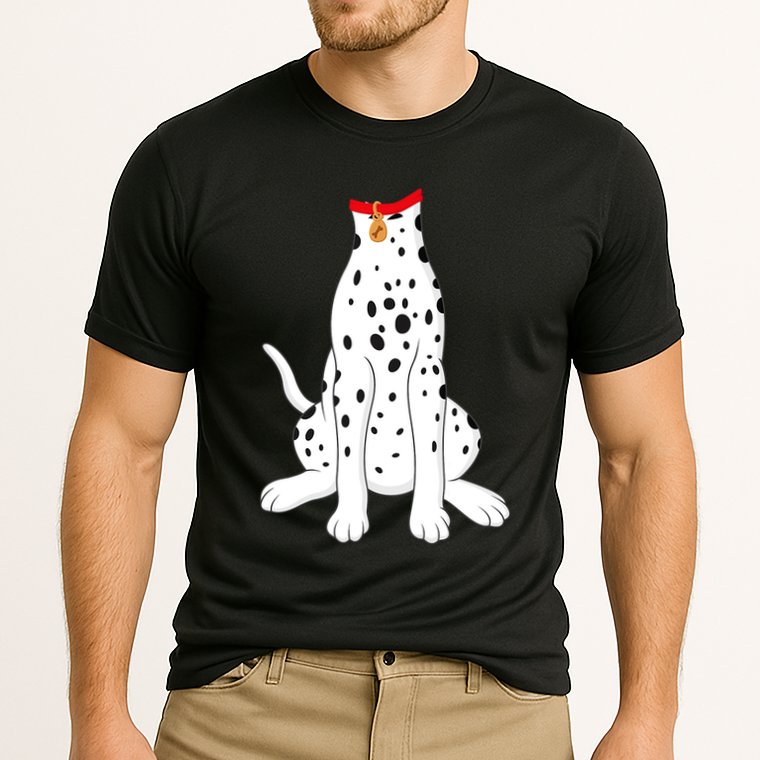 Dalmatian Dalmatian Costume Performance Shirt
