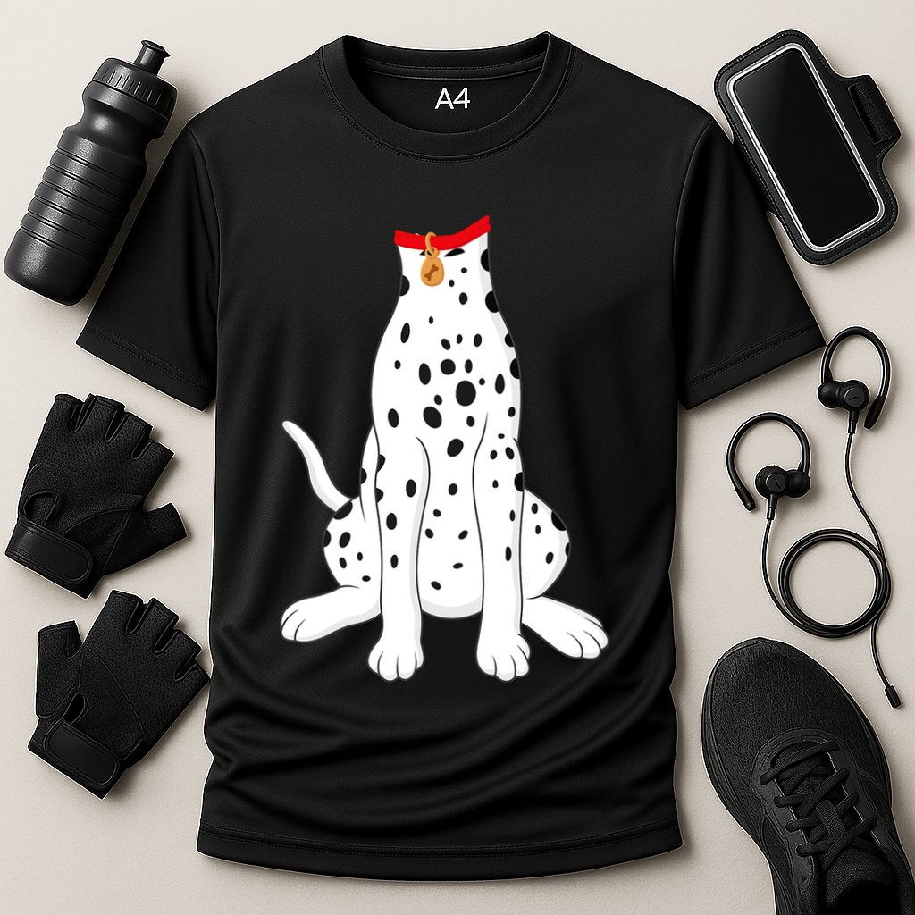 Dalmatian Dalmatian Costume Performance Shirt