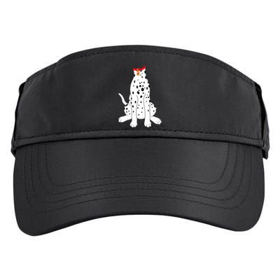 Dalmatian Dalmatian Costume Adult Drive Performance Visor