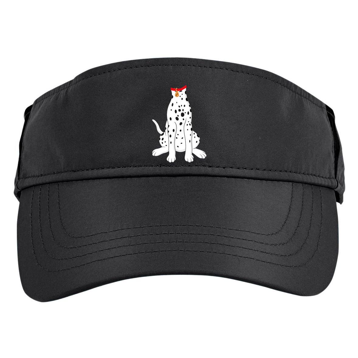 Dalmatian Dalmatian Costume Adult Drive Performance Visor
