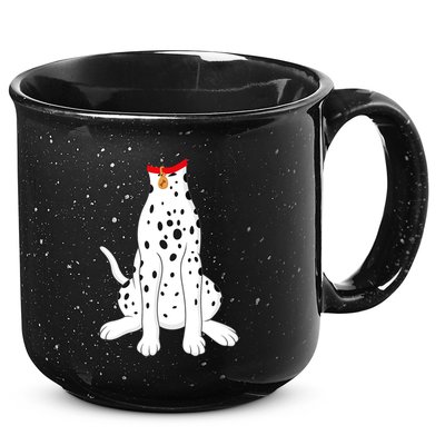 Dalmatian Dalmatian Costume 15oz Campfire Ceramic Mug