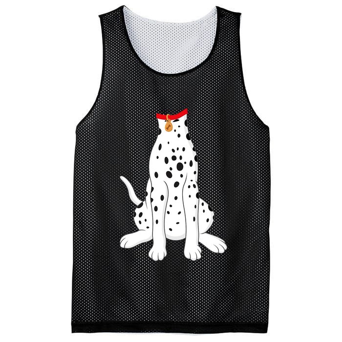 Dalmatian Dalmatian Costume Mesh Reversible Basketball Jersey Tank