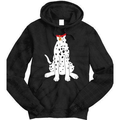 Dalmatian Dalmatian Costume Tie Dye Hoodie
