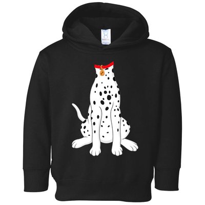 Dalmatian Dalmatian Costume Toddler Hoodie