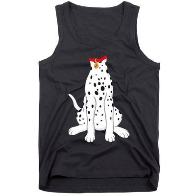Dalmatian Dalmatian Costume Tank Top