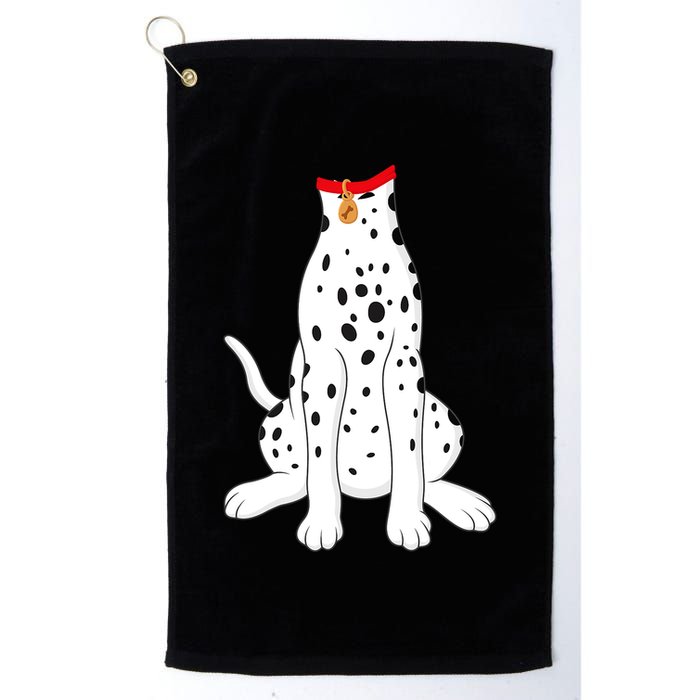 Dalmatian Dalmatian Costume Golf Towel