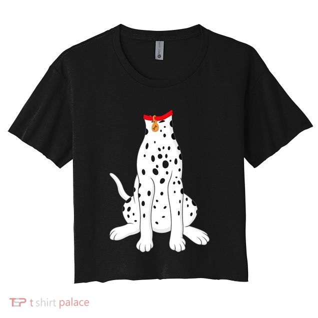 Dalmatian Dalmatian Costume Crop Top