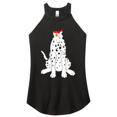 Dalmatian Dalmatian Costume Women's Perfect Tri Rocker Tank