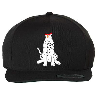 Dalmatian Dalmatian Costume Wool Snapback Cap