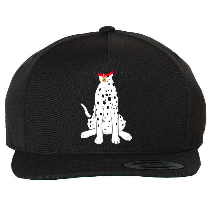Dalmatian Dalmatian Costume Wool Snapback Cap