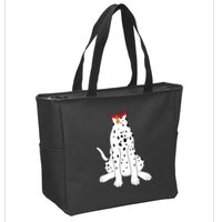 Dalmatian Dalmatian Costume Zip Tote Bag