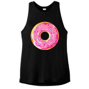 Donut Doughnut Costume Ladies PosiCharge Tri-Blend Wicking Tank