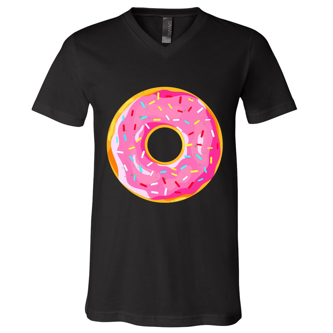 Donut Doughnut Costume V-Neck T-Shirt