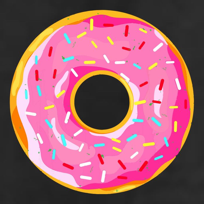 Donut Doughnut Costume Adult Drive Performance Visor
