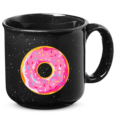Donut Doughnut Costume 15oz Campfire Ceramic Mug