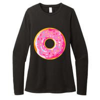 Donut Doughnut Costume Womens CVC Long Sleeve Shirt