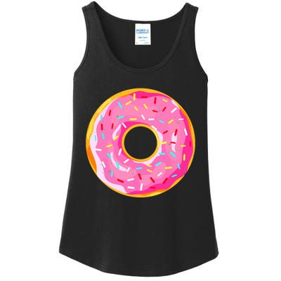 Donut Doughnut Costume Ladies Essential Tank