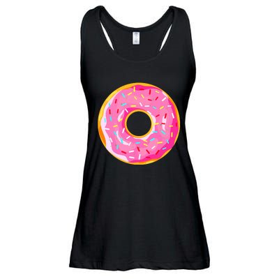 Donut Doughnut Costume Ladies Essential Flowy Tank