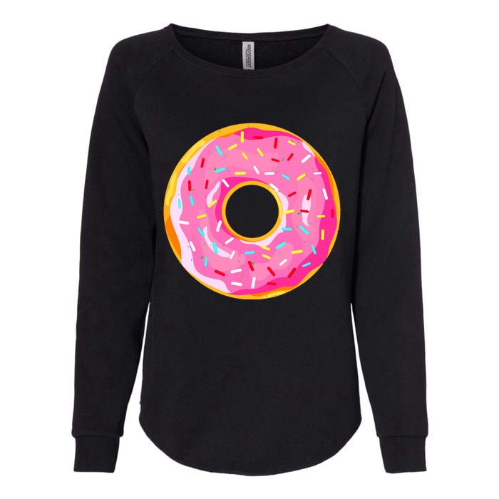 Donut Doughnut Costume Womens California Wash Sweatshirt