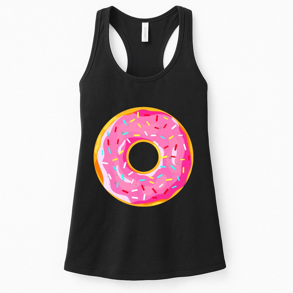Donut Doughnut Costume Womens Tank Top