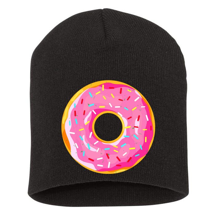 Donut Doughnut Costume Short Acrylic Beanie