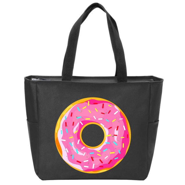 Donut Doughnut Costume Zip Tote Bag