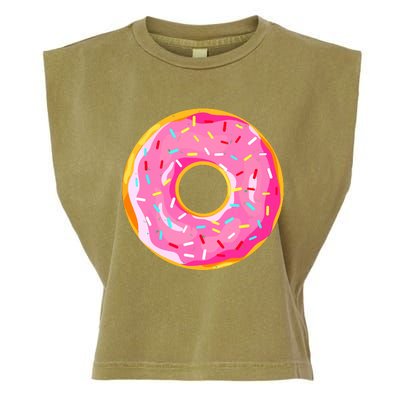 Donut Doughnut Costume Garment-Dyed Women's Muscle Tee