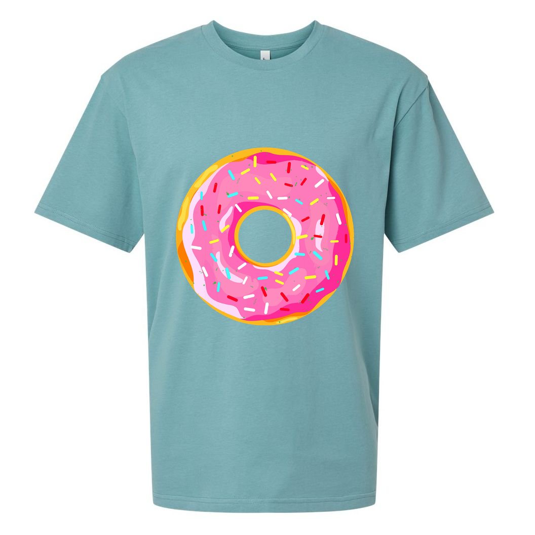 Donut Doughnut Costume Sueded Cloud Jersey T-Shirt