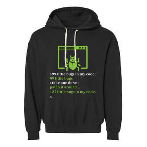 Debugger Debugging Computer Science Programmer Coding Garment-Dyed Fleece Hoodie