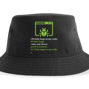 Debugger Debugging Computer Science Programmer Coding Sustainable Bucket Hat