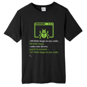 Debugger Debugging Computer Science Programmer Coding Tall Fusion ChromaSoft Performance T-Shirt