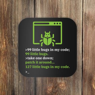 Debugger Debugging Computer Science Programmer Coding Coaster