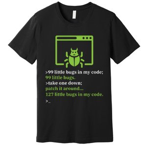 Debugger Debugging Computer Science Programmer Coding Premium T-Shirt